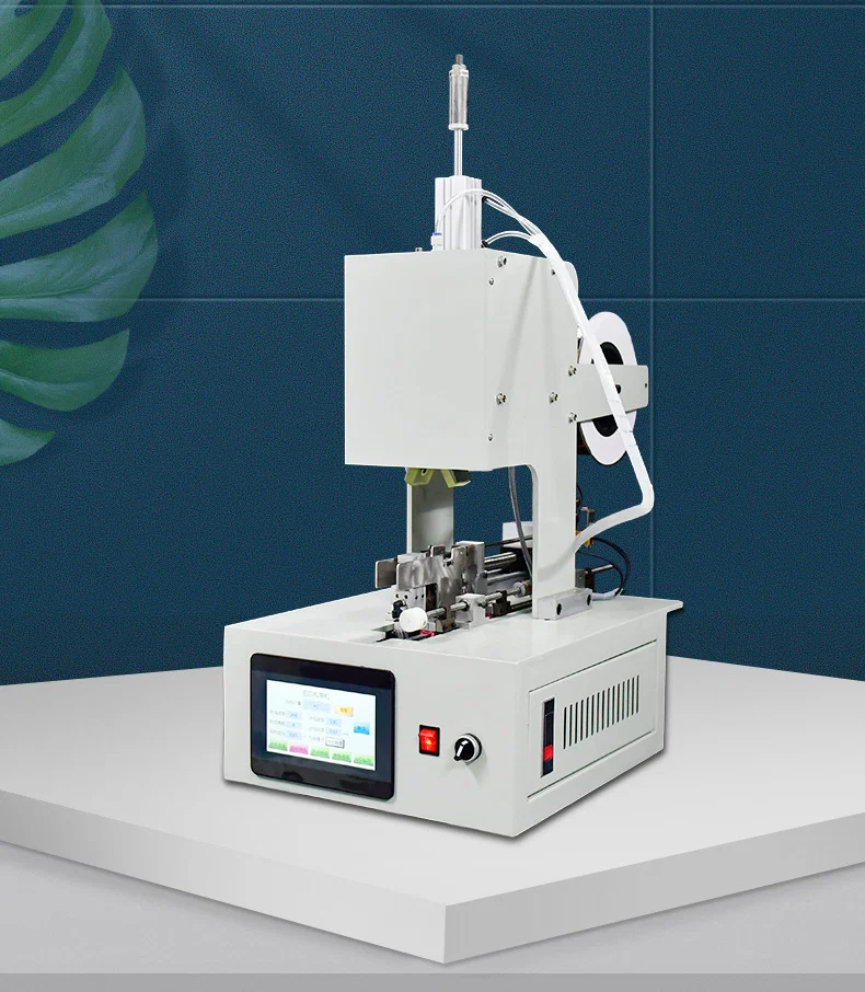 آلة تجليد الكابلات ، آلة تجليد كبلات بيانات USB ، آلة ربط ربط الكابلات بدون قلب 