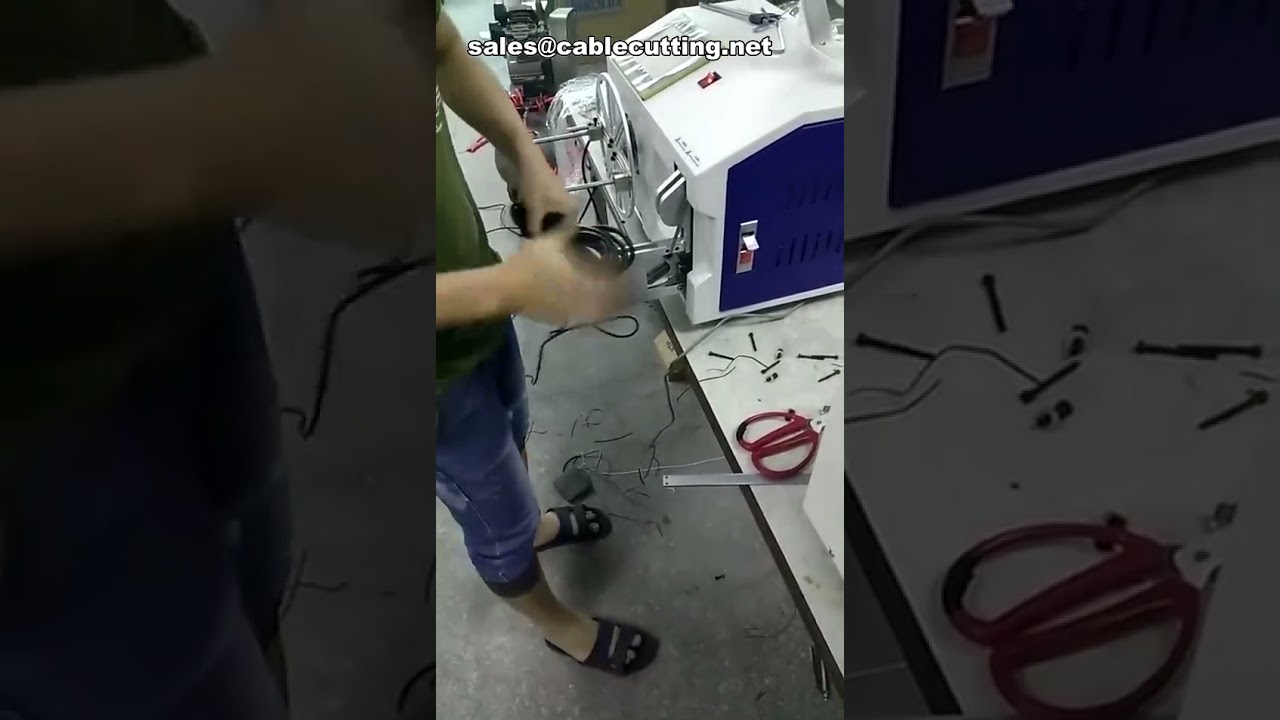 ماكينة لف الأسلاك والكابلات الكهربائية بأسعار مخفضة - آلة لف الكويلات للكابلات USB والأسلاك