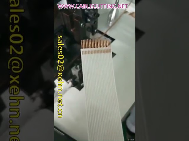 Ffc Flexible Flat Cable Crimping Machine