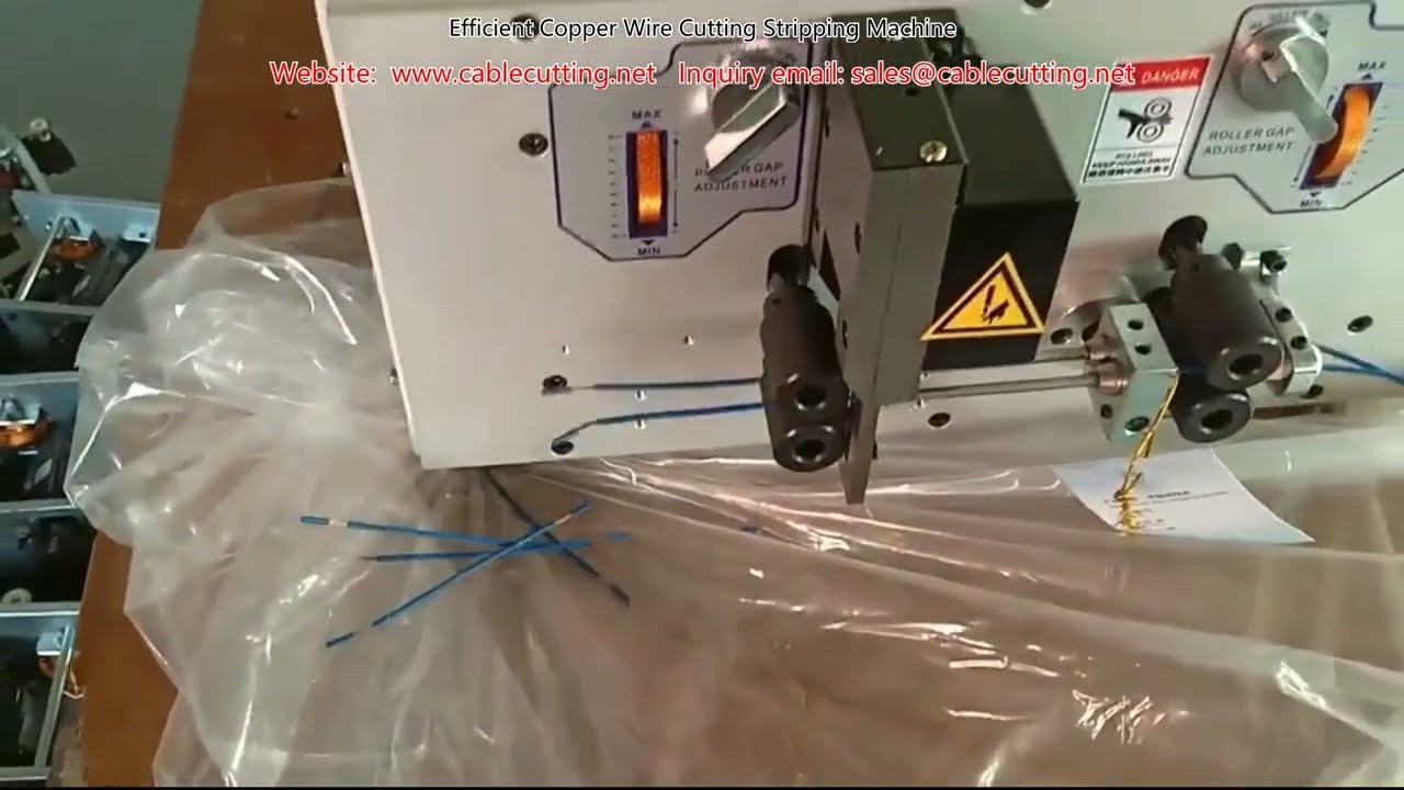 Efficient Copper Wire Cutting Stripping Machine