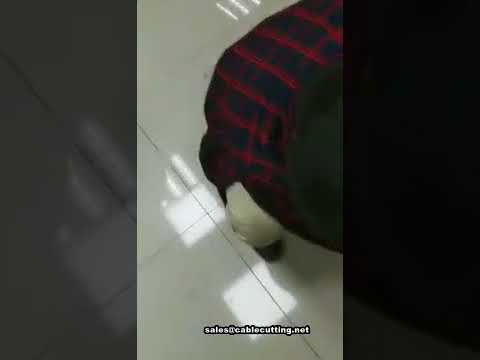 آلة أوتوماتيكية لقص الكابلات والأنابيب ولفها وربطها