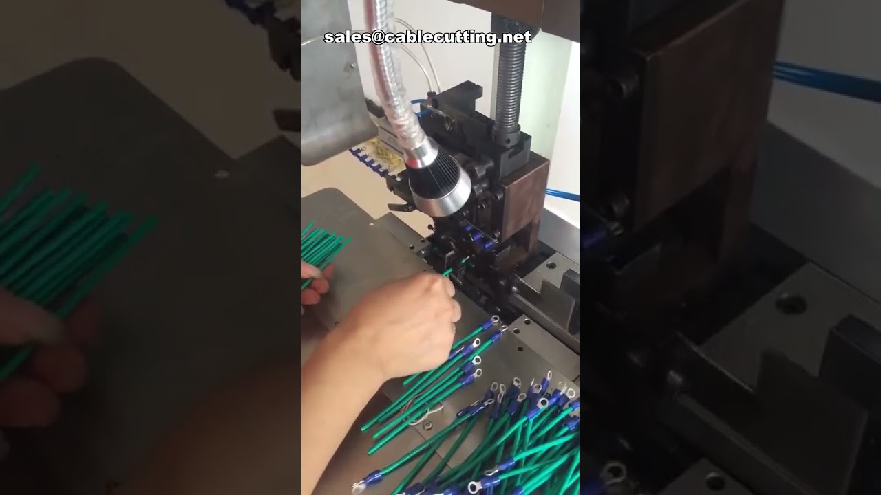 ماكينة تجعيد أطراف موصلات Molex الأوتوماتيكية – حل متكامل لأتمتة خطوط الإنتاج