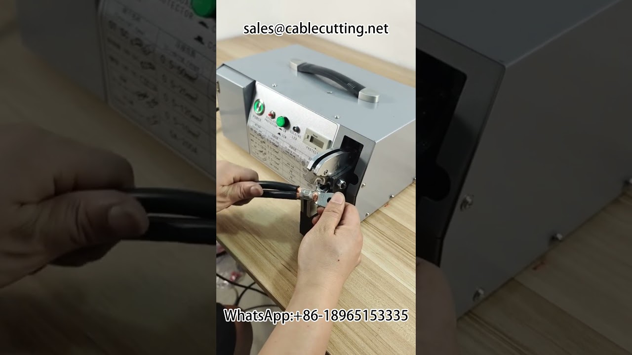 كماشة العقص الكهربائية EM 50B2 - لعقص أطراف RN باحترافية