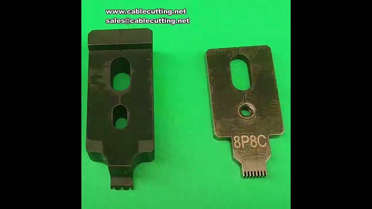 آلة تجعيد كابلات الشبكة والهاتف - 4P4C 6P4C 6P6C 8P8C لتركيب رؤوس الكريستال RJ45