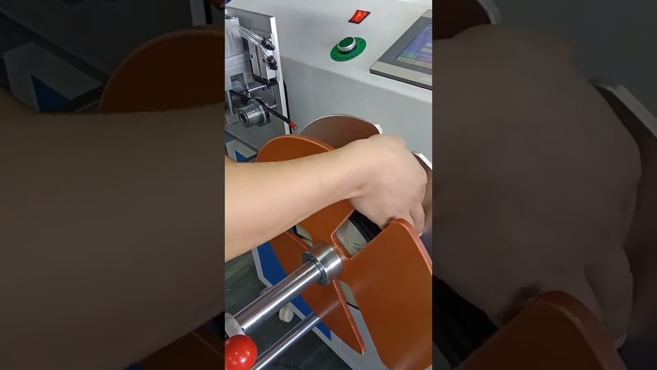 ماكينة عد وفرز وقص ولف وتجميع الأسلاك الأوتوماتيكية بالكامل (1-16 مم)