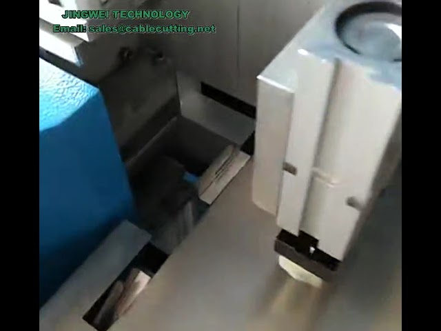 Automatic laser USB data cable  shielded wire stripping machine