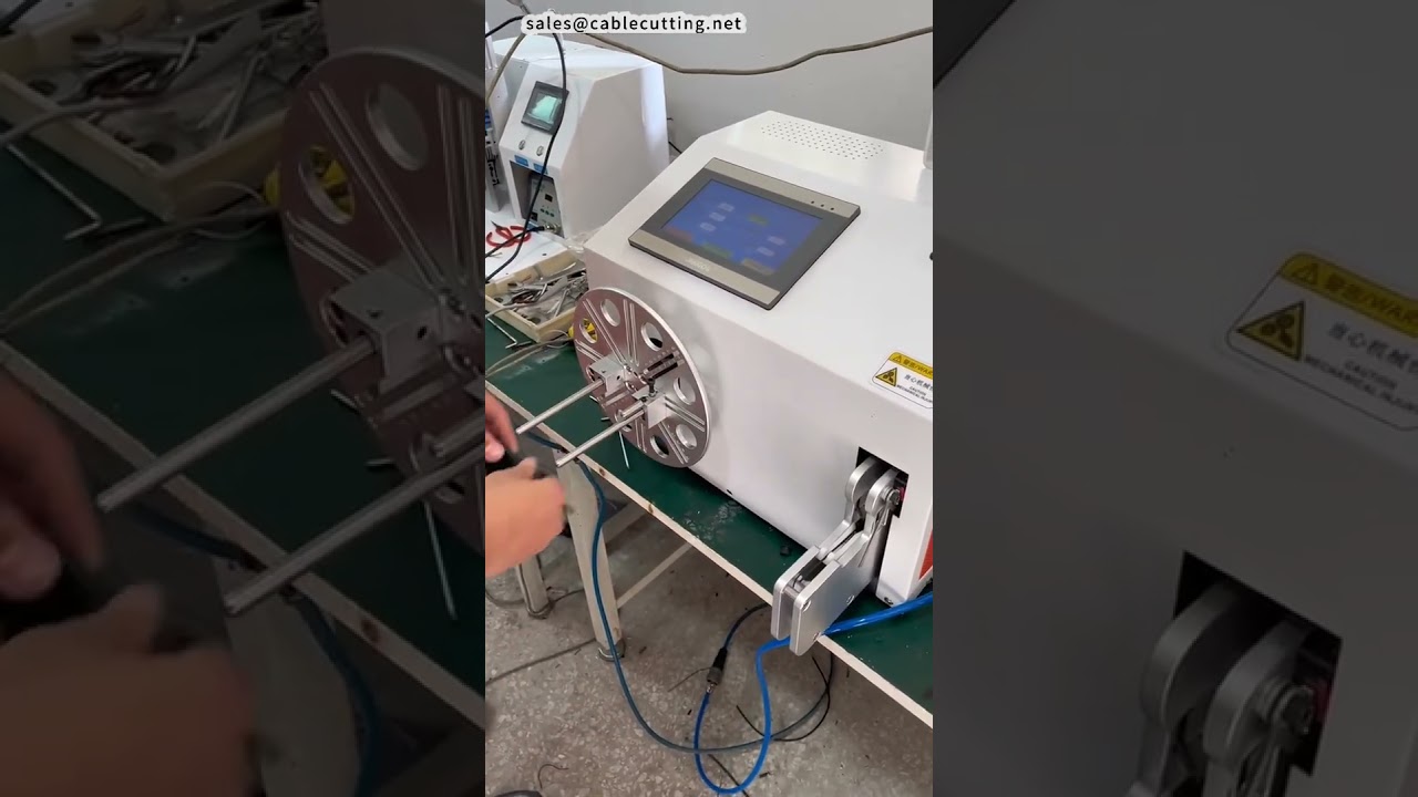 ماكينة ربط الكابلات شبه أوتوماتيكية - ماكينة تجميع الأسلاك