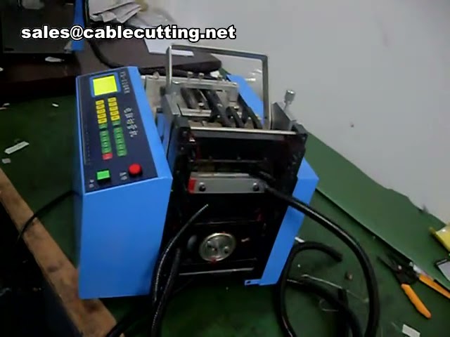 ماكينة قطع خراطيم المطاط الأوتوماتيكية بالكامل - معتمدة CE