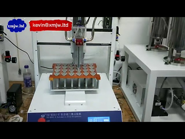 آلة أوتوماتيكية لتوزيع وتغليف راتنج الإيبوكسي - دقة عالية للإنتاج الصناعي