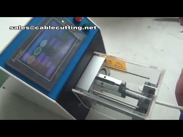 مكشطة الكابلات المحورية الكهربائية RJ405 | آلة تجريد الأسلاك الأوتوماتيكية عالية الدقة