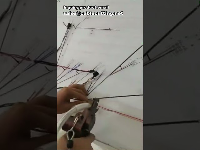 آلة ربط الكابلات النايلون الأوتوماتيكية | خط إنتاج روابط الكابلات البلاستيكية