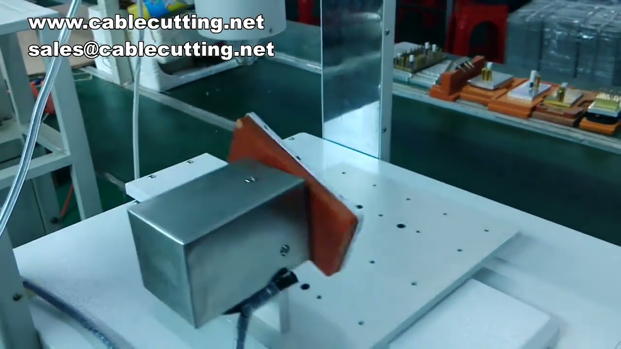 ماكينة توزيع PVC الأوتوماتيكية – آلة لصق وتشكيل بالتنقيط للأسلاك والكابلات