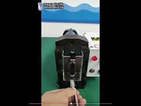 آلة تشكيل رأس كابل الشبكة والهاتف الأوتوماتيكية - ماكينة تجعيد RJ45