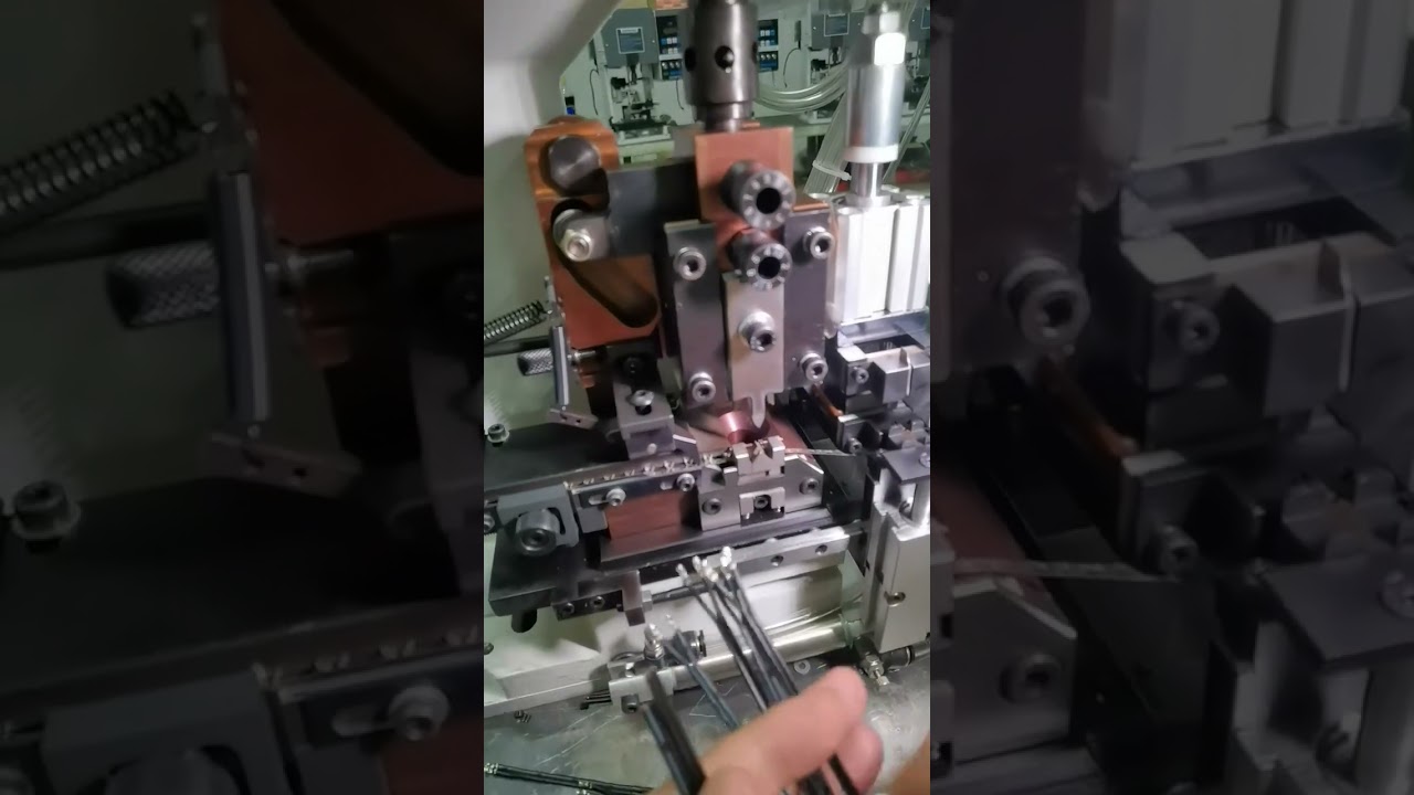 Wiring Harness Type Continuous Strip Terminal Machine Crimping Real Shot Video Need to Send Sample