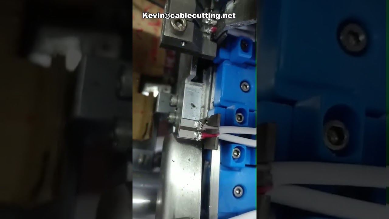 Automatic 2 Pin Usb Wire Connector Soldering Data Cable Making Machine