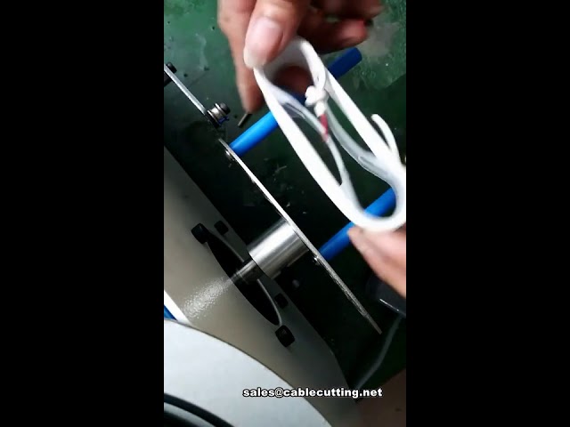 آلة لف كابل USB الاحترافية – ماكينة ربط الأسلاك الكهربائية الصناعية