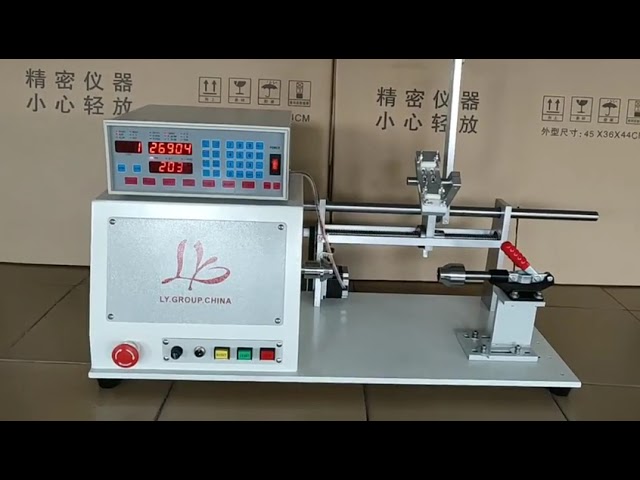 ماكينة لف وتوزيع الأسلاك الأوتوماتيكية LY-830 بتحكم كمبيوتر لأسلاك من 0.04 إلى 1.20 مم 220 فولت