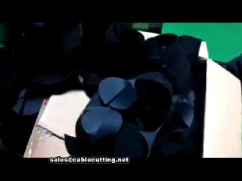 ماكينة قطع الزوايا الأوتوماتيكية بالموجات فوق الصوتية مع ثقب للتثقيب