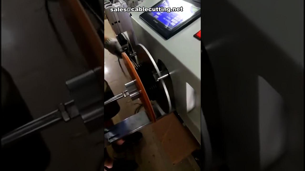 آلة فرز ولف وتجميع الكابلات الأوتوماتيكية