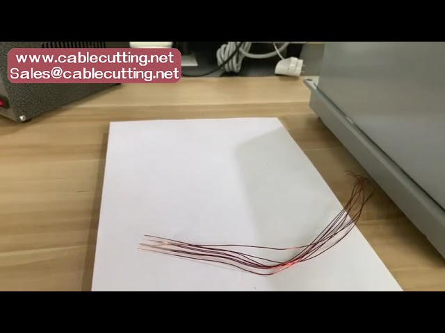 آلة نزع عزل الأسلاك المغناطيسية للمحركات والمحولات - دقة وكفاءة عالية
