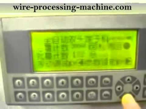 ماكينة WPM MINICA الأوتوماتيكية بالكامل لقص وتجريد وعقص الأسلاك
