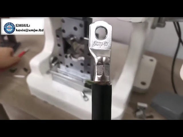 آلة كبس كابلات هيدروليكية متعددة الوظائف مع شاشة تعمل باللمس PLC - من 7 إلى 70 مم²
