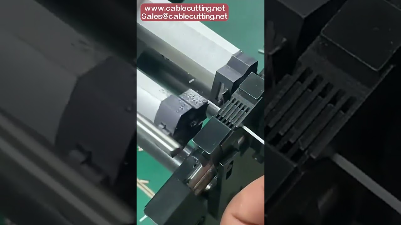 آلة تجريد الكابلات المحورية الأوتوماتيكية لأنواع RG6 RG7 RG8 RG9 RG11 RG58 RG59 RG56 RG174 RG178 RG316 R