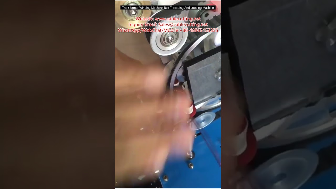 آلة لف المحولات وربط الأحزمة والحلقات – أحدث حلول الإنتاج السريع