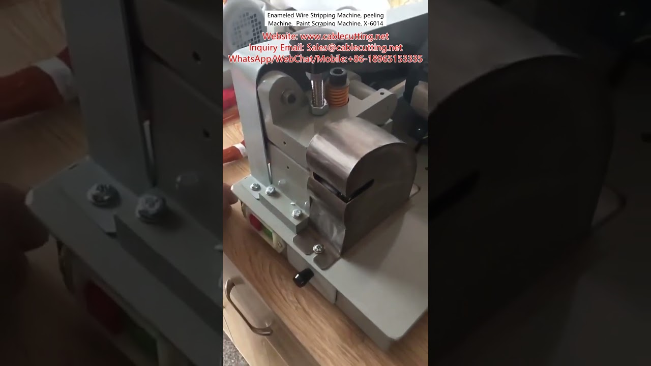 Enameled Wire Stripping Machine, peeling Machine,  Paint Scraping Machine,