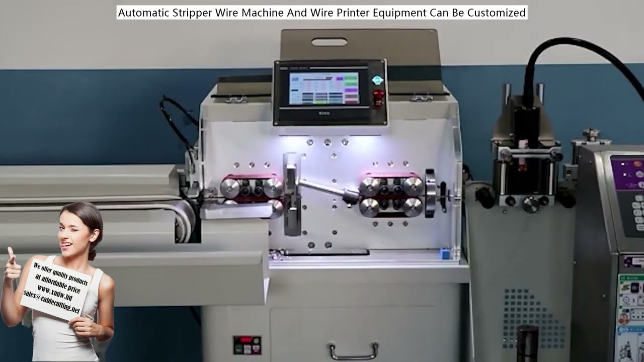 Automatic Stripper Wire Machine And Wire Printer Equipment Can Be Customized