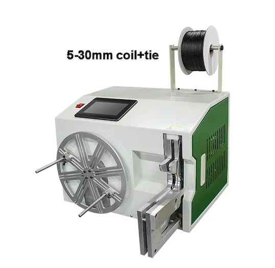 آلة إعادة لف وربط أسلاك أوتوماتيكية WPM-212A - آلة لف وربط الكابلات