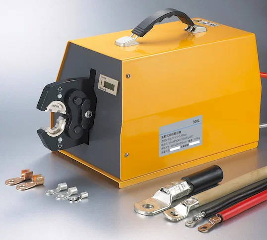 آلة كبس أطراف هوائية WPM-300L - آلة كبس نصف آلية